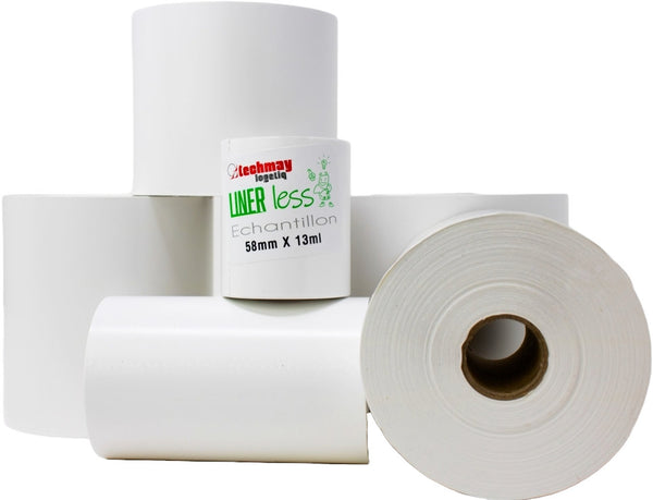 Étiquettes adhésives permanentes 100MMX30 - Linerless