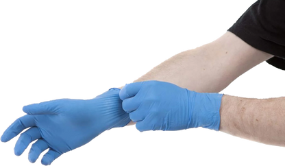 gants nitrile non poudre taille M boite de 100
