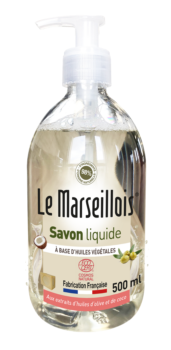 Savon Liquide Marseille 500mL - Douceur Hydratante