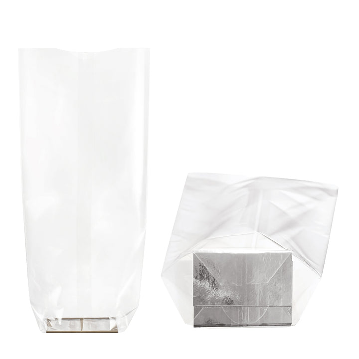 Sachets d'emballage 10x22 cm - Fond carton résistant