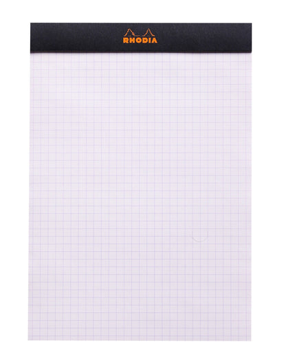 Bloc de bureau Rhodia 148x210 80feuilles- 5x5-noir