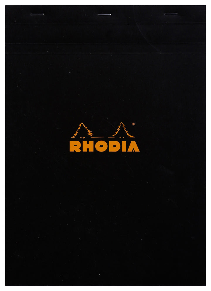 Bloc rhodia 210x297 80f 5x5noir
