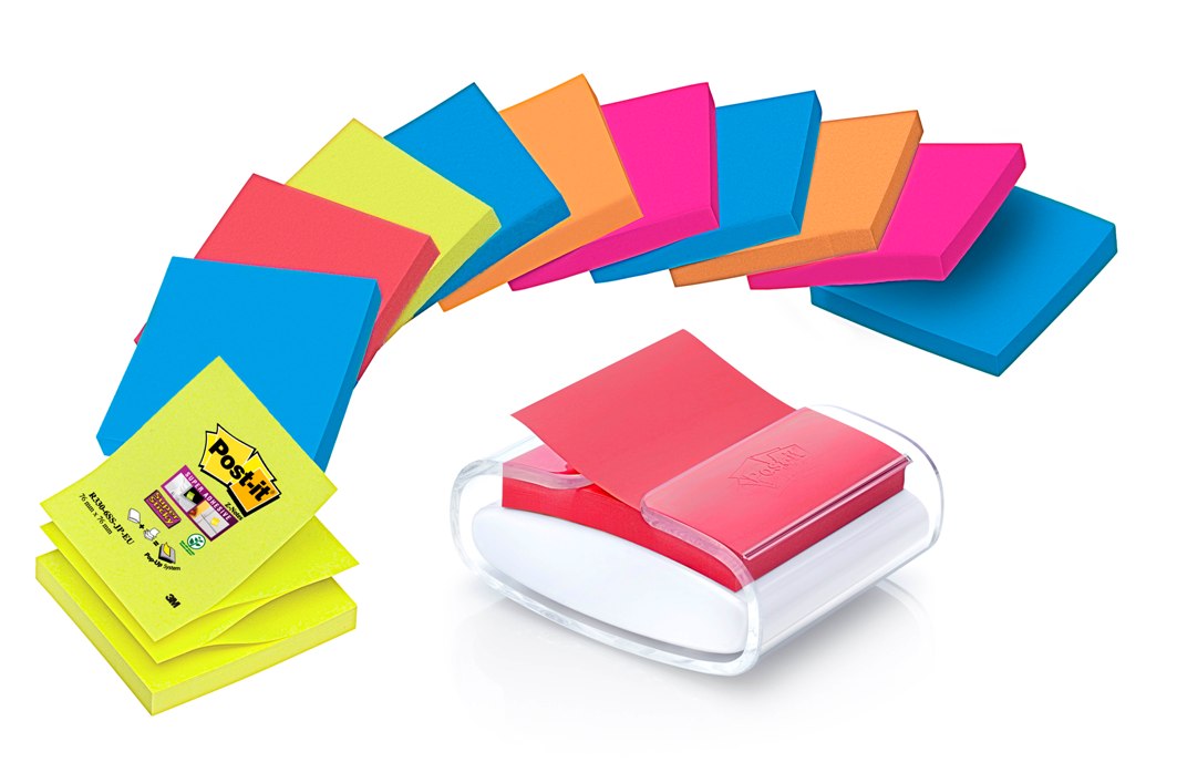 Dévidoir pour Post-it® Znote - lot de 1 bloc +12 blocs