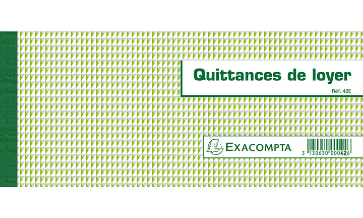 Carnet quittances loyer ref  42