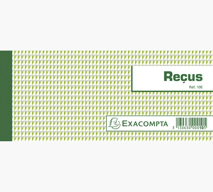 Carnet de recus ref 10