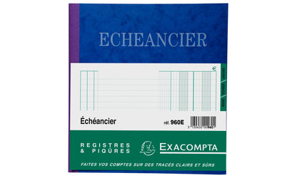 Echeancier exacompta ref 960