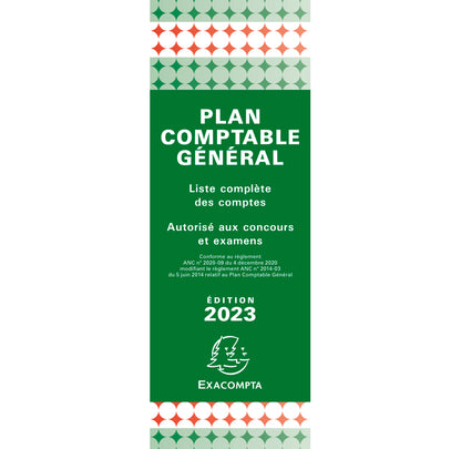 Plan comptable accordeon exa.14002