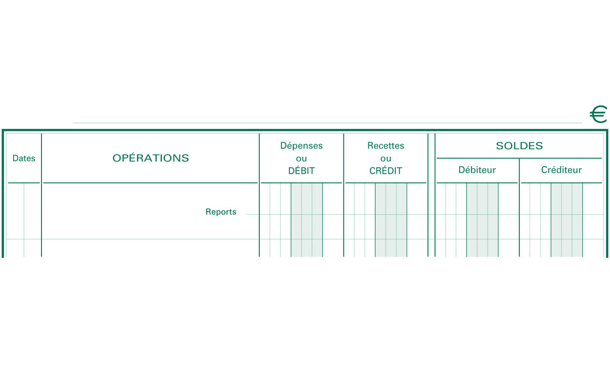 Registre Position De Compte Ref 950