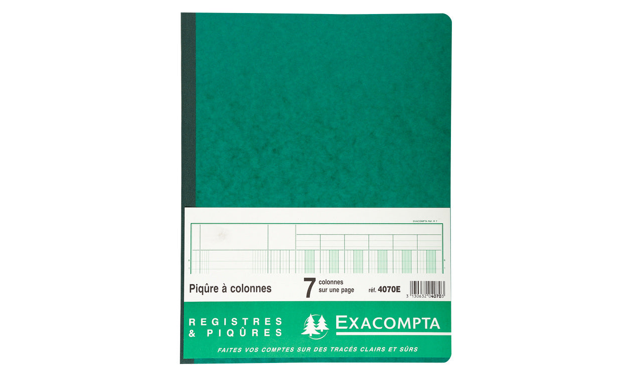 Registre exacompta ref 4070