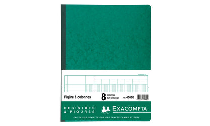 Registre exacompta ref 4080