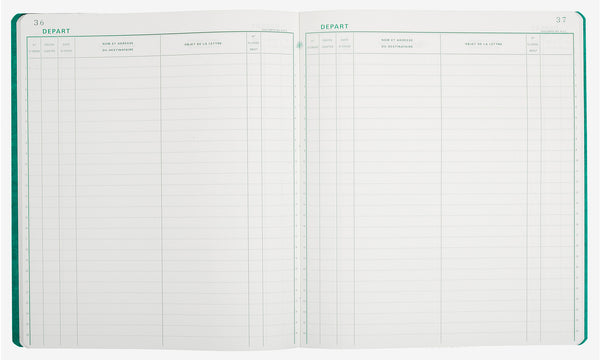 Registre depart courrier  ref4420