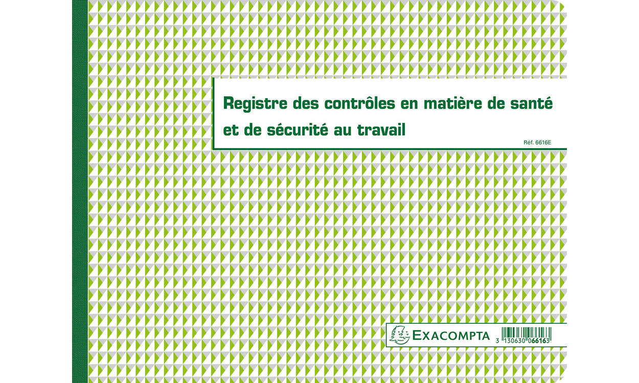 Registre contr. securite ref 6616