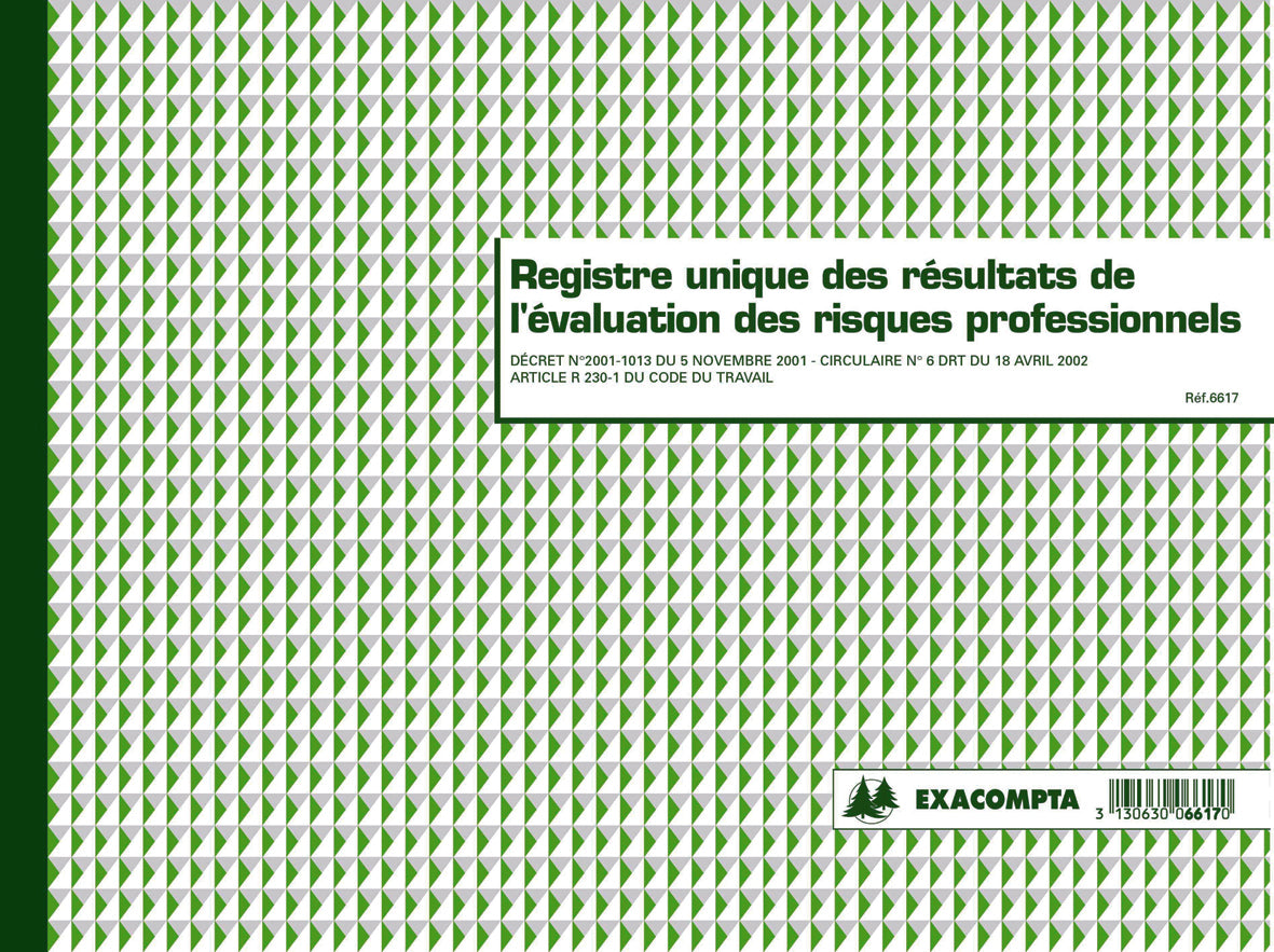 Registre evalu.risques profess.6617