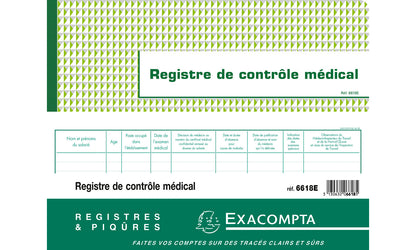 Registre contr. medical ref 6618