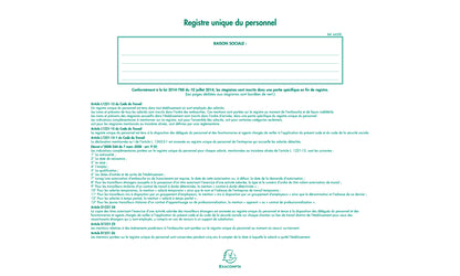 Registre ent/sorties pers. ref6620