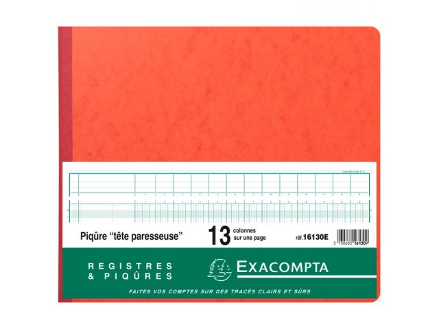 Registre exacompta ref 16130