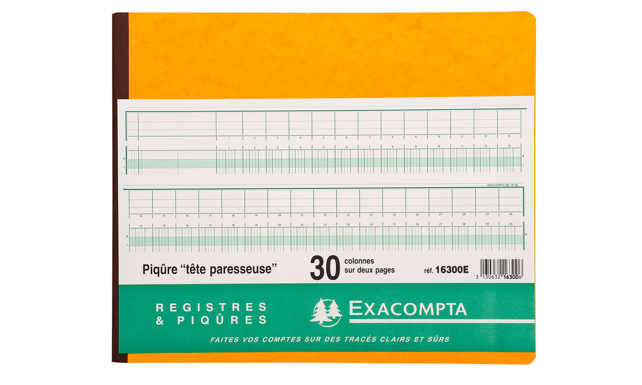 Registre exacompta ref 16300