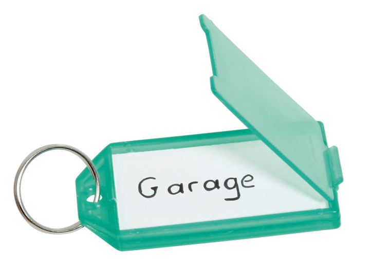 Porte-Cles Etiquettes avec ouverture facile- Assortis-boite de 50