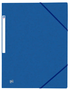 Chemise 3 rabats topfile 5/10 bleu