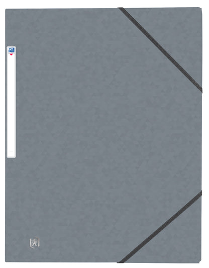 Chemise 3 rabats topfile 5/10 gris