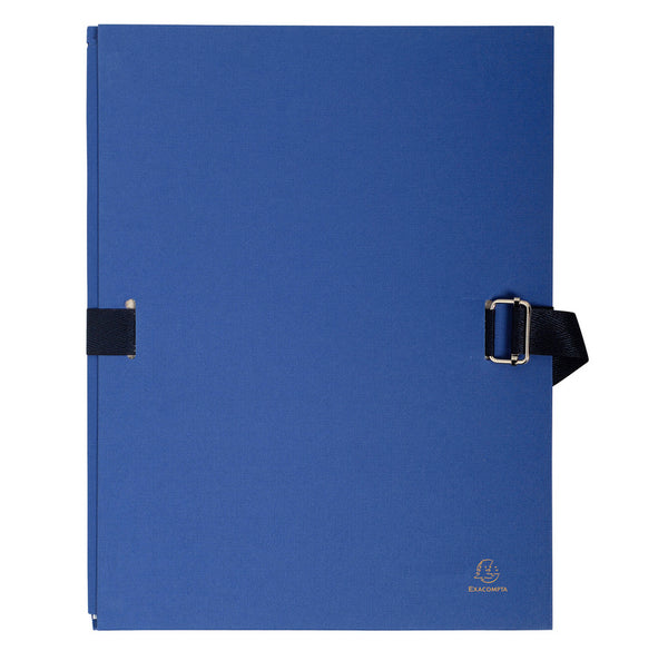 Chemise dos extensible bleu fonce
