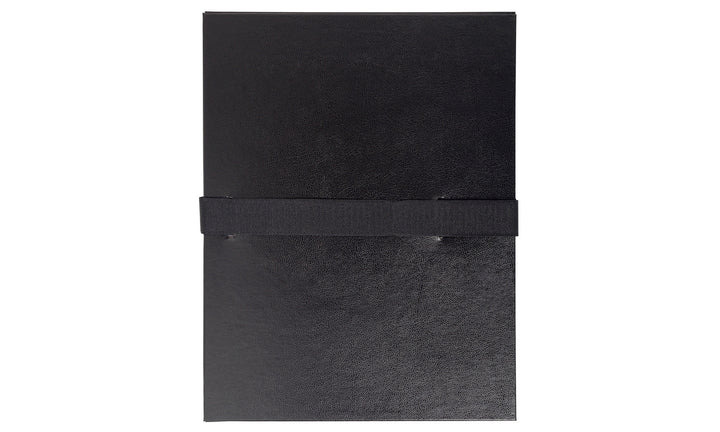 Chemise dos extensible rabat velcro noir