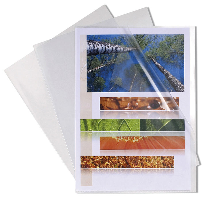 Pochettes coins A3 polypro 20/100 incolore lot de 10