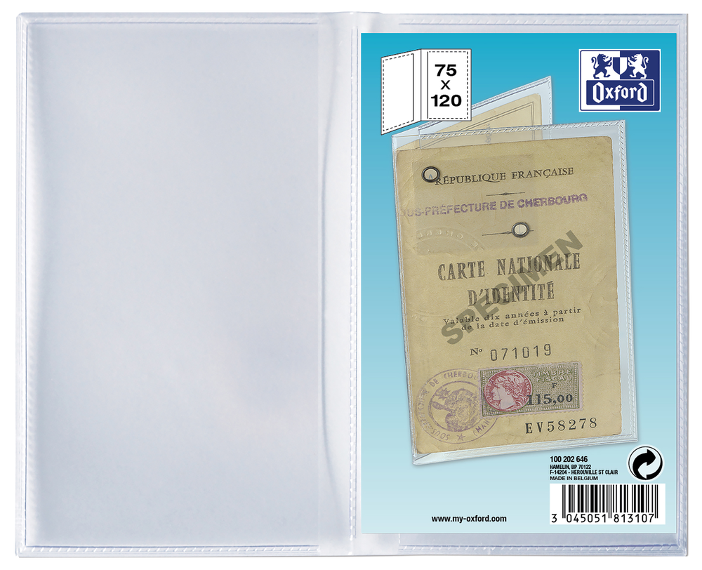Etui de protection 75x120  2 volets