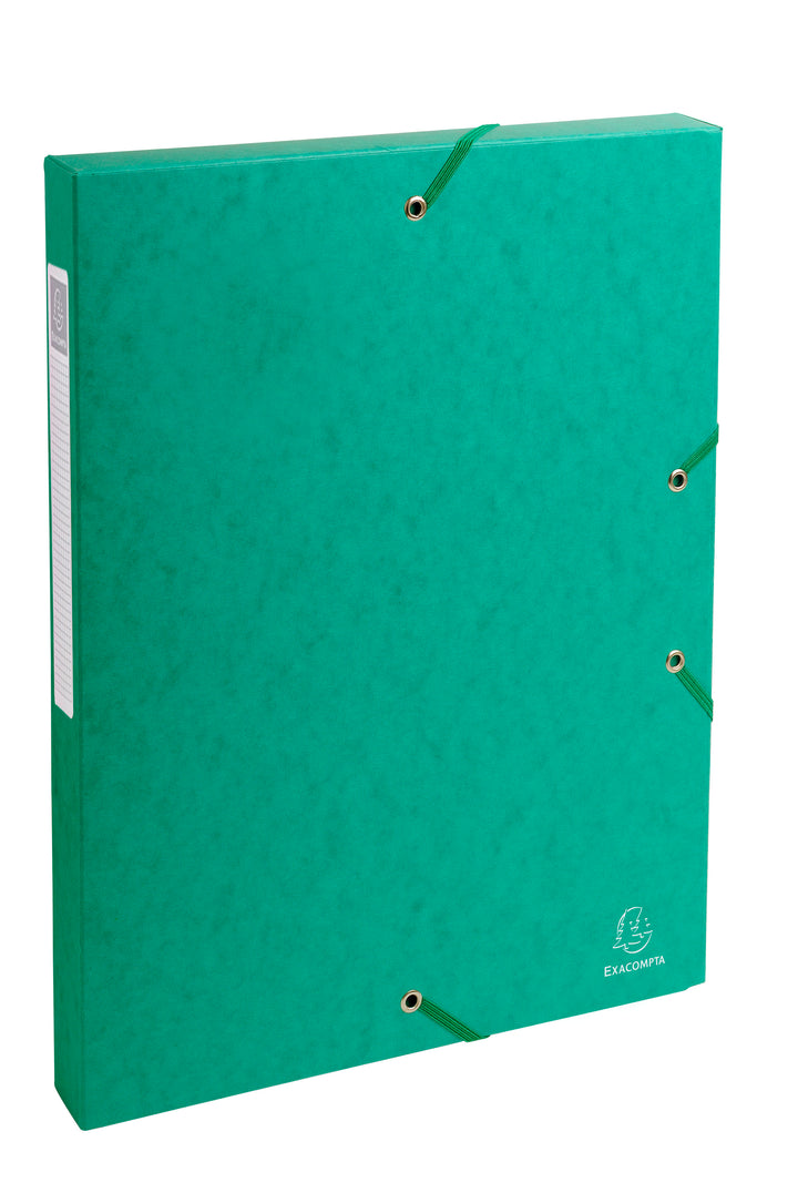 Boite de classement 7/10 dos 25mm vert