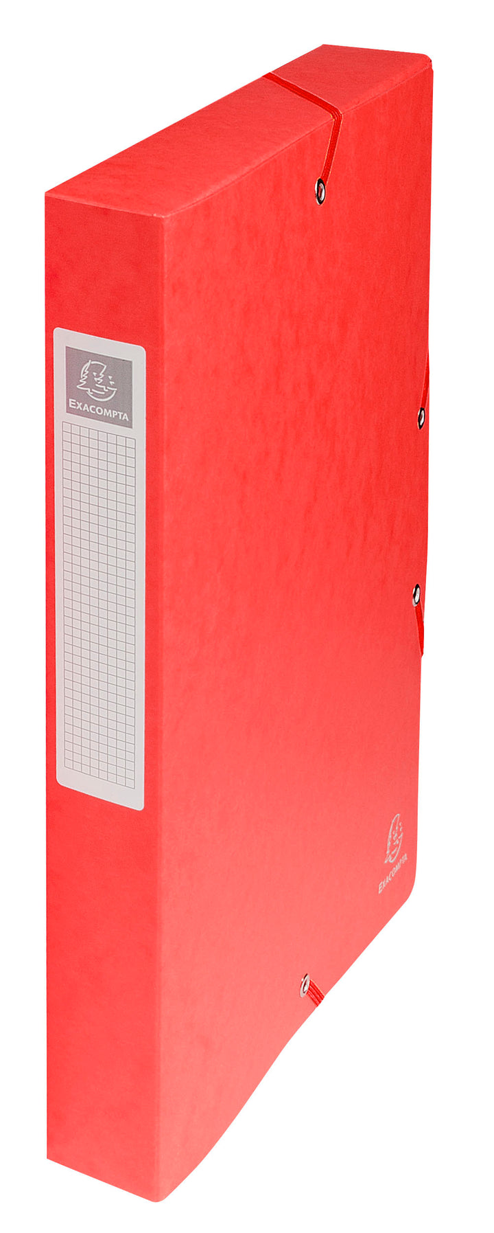 Boite de classement 7/10 dos 40mm rouge
