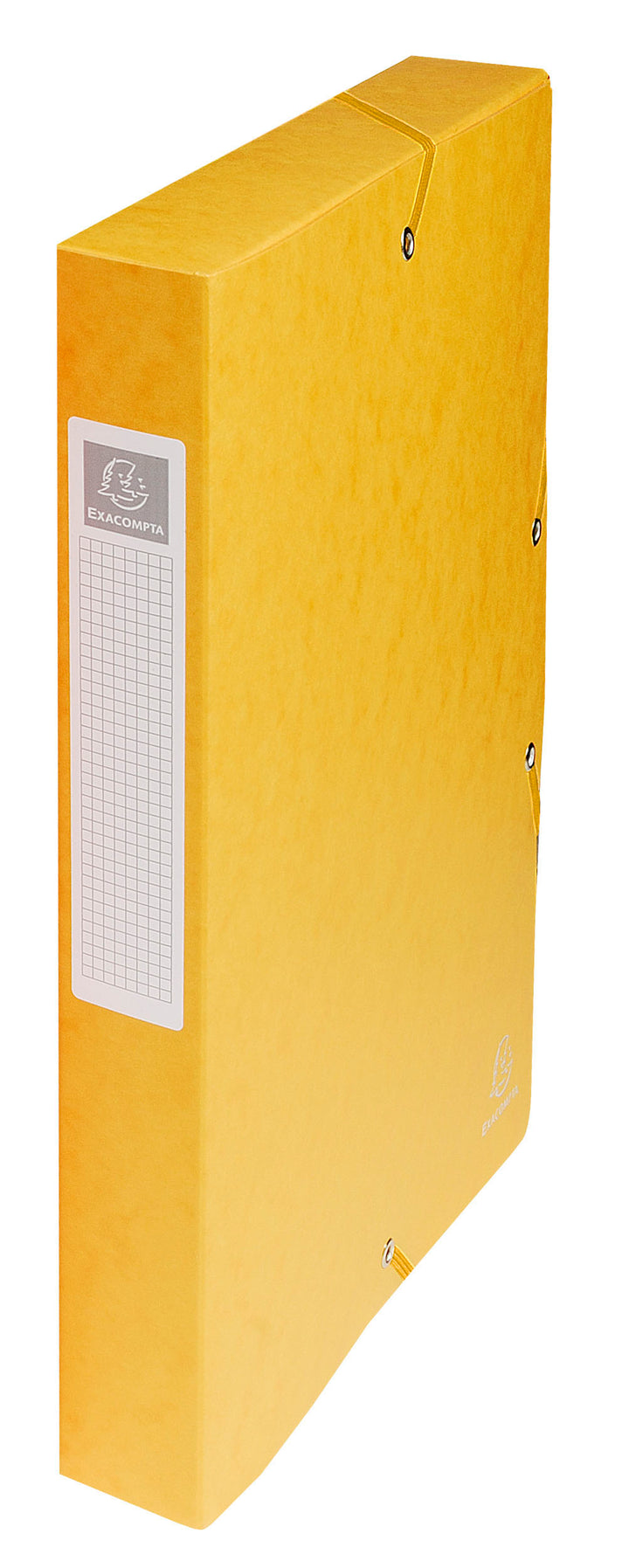 Boite de classement 7/10 dos 40mm jaune
