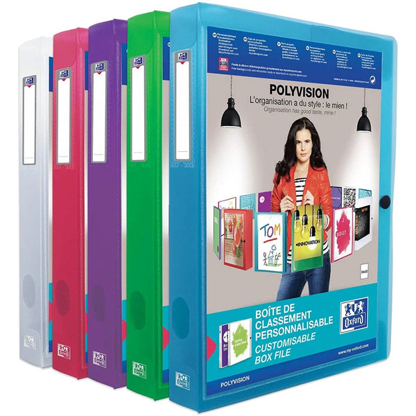 Boite personnalisable 240x320 dos 40mm assorti
