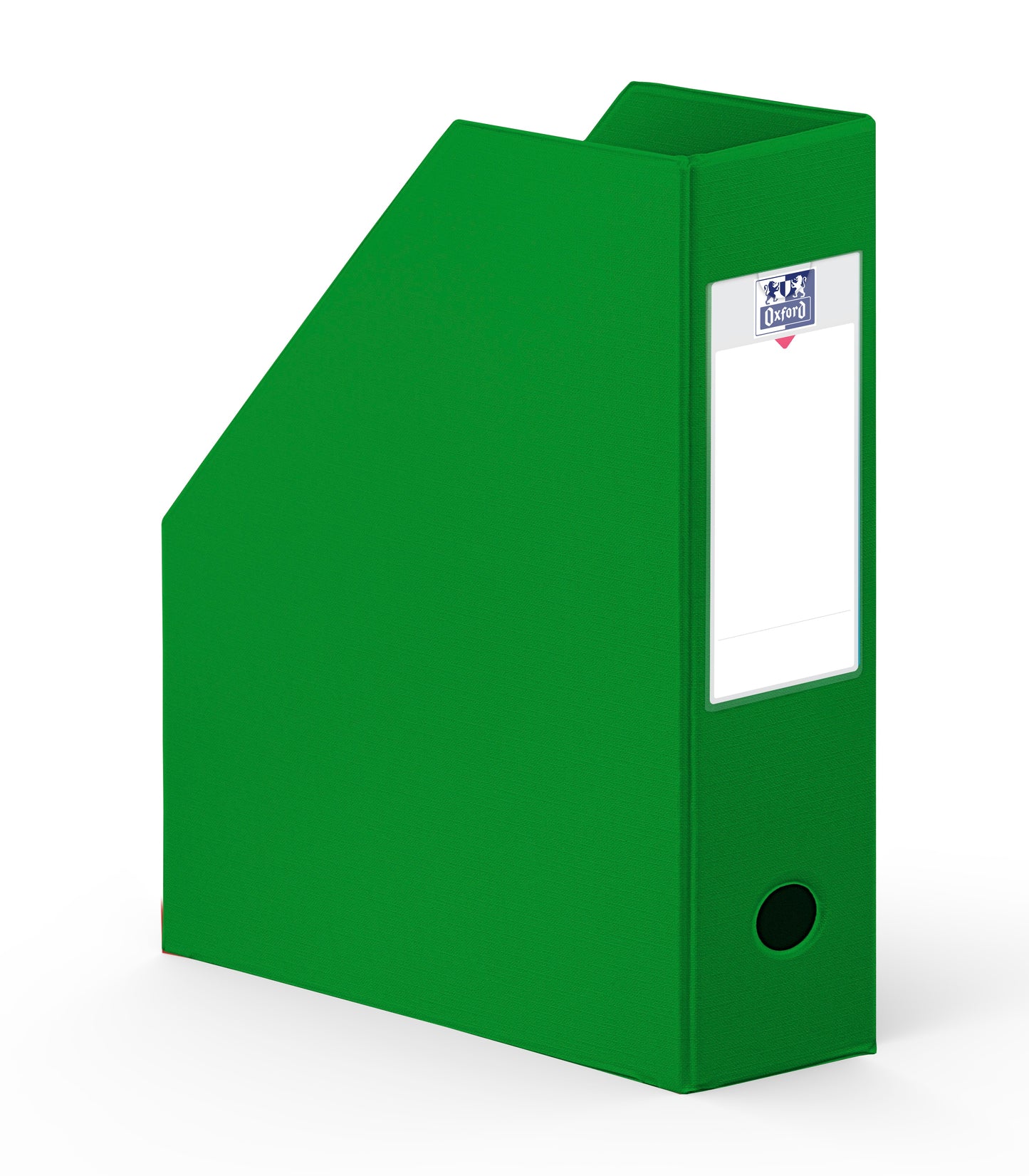 Boite de classement pan coupé dos 10cm-vert