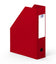 Boite de classement pan coupé dos 7cm-rouge