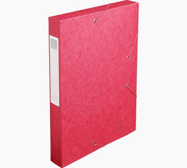 Chemise dos de 40 cartobox rouge