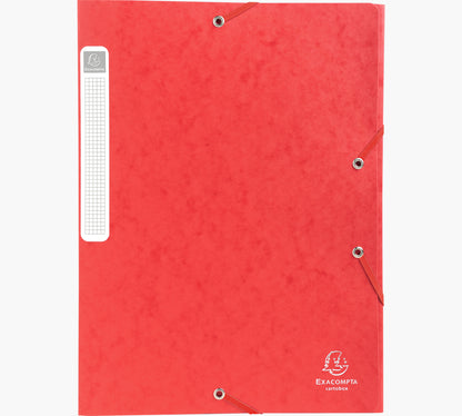 Chemise dos de 40 cartobox rouge