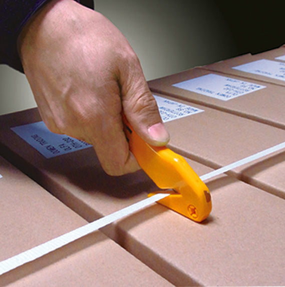 Cutter de sécurité pour feuillard olfa sk10