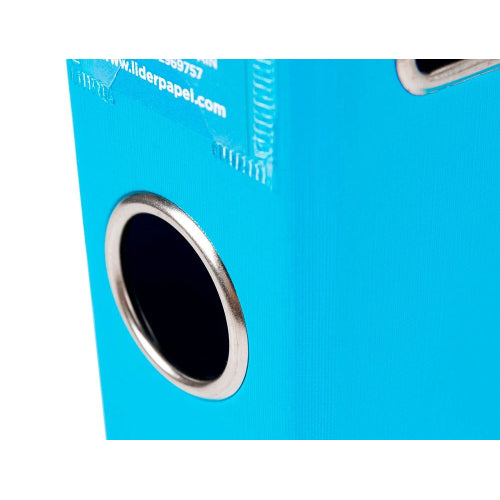 Classeur liderpapel a4 dos 52 mm bleu ciel