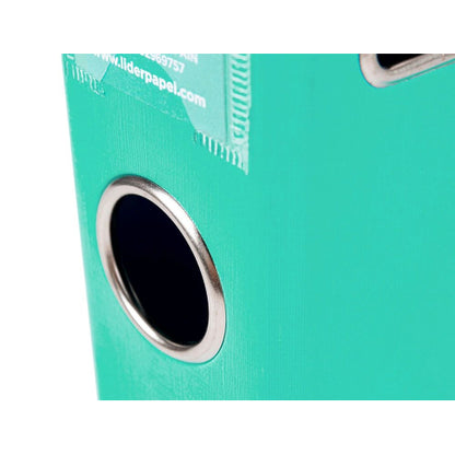Classeur liderpapel a4 dos 52 mm vert clair
