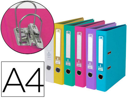 Classeur liderpapel a4 dos 52 mm ass trending