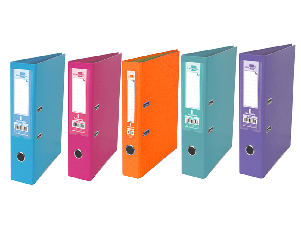 Classeur liderpapel a4 dos 52 mm ass trending