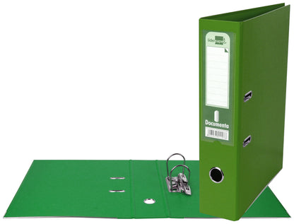 Classeur liderpapel a4 dos 75 mm vert foncé