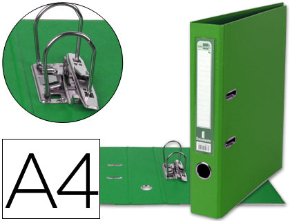 Classeur liderpapel a4 dos 52 mm vert foncé