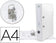 Classeur liderpapel a4 dos 52 mm blanc
