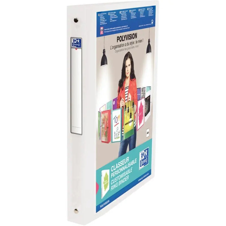 Classeur dos 30 mm polyvision incolore
