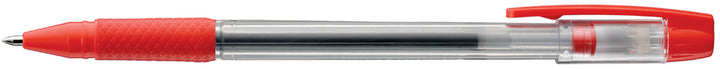 Stylo bille eco cap.encre gel rouge