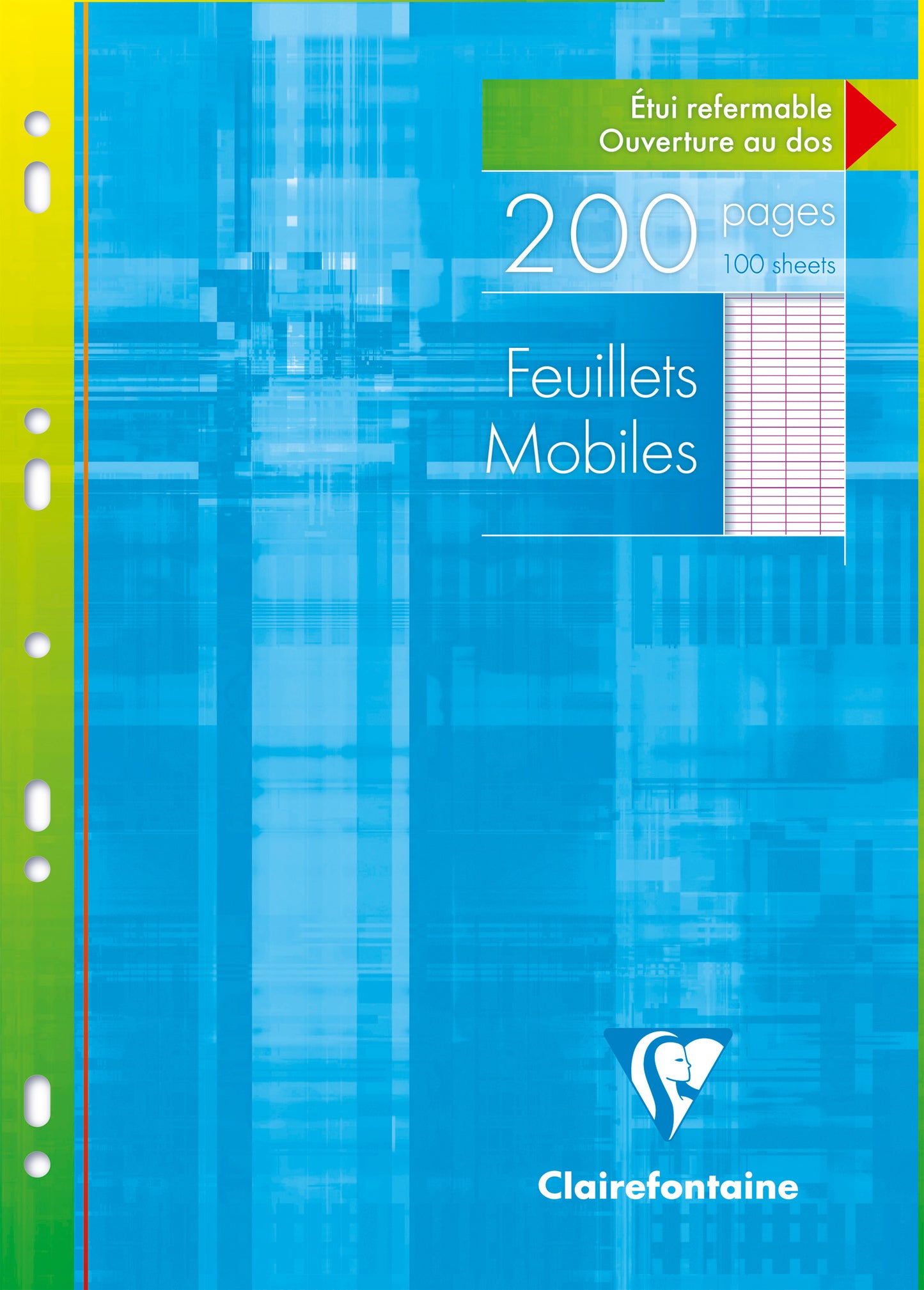 Feuillets mobiles a4 perf.s 200p 1751
