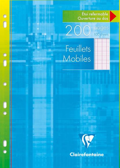 Feuillets mobiles a4 perf.s 200p 1751