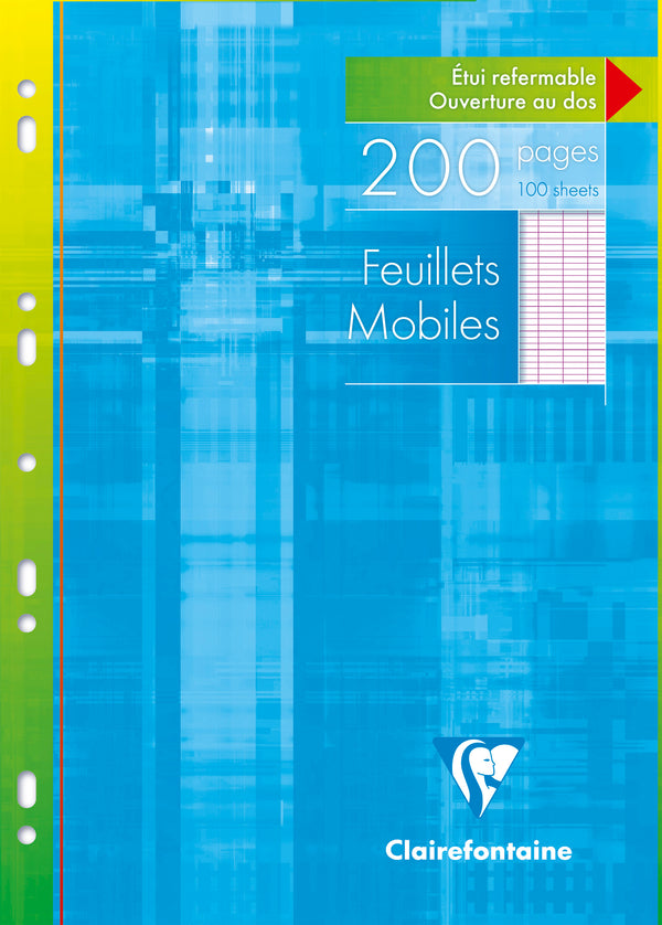 Feuillets mobiles a4 perf.s 200p 1751
