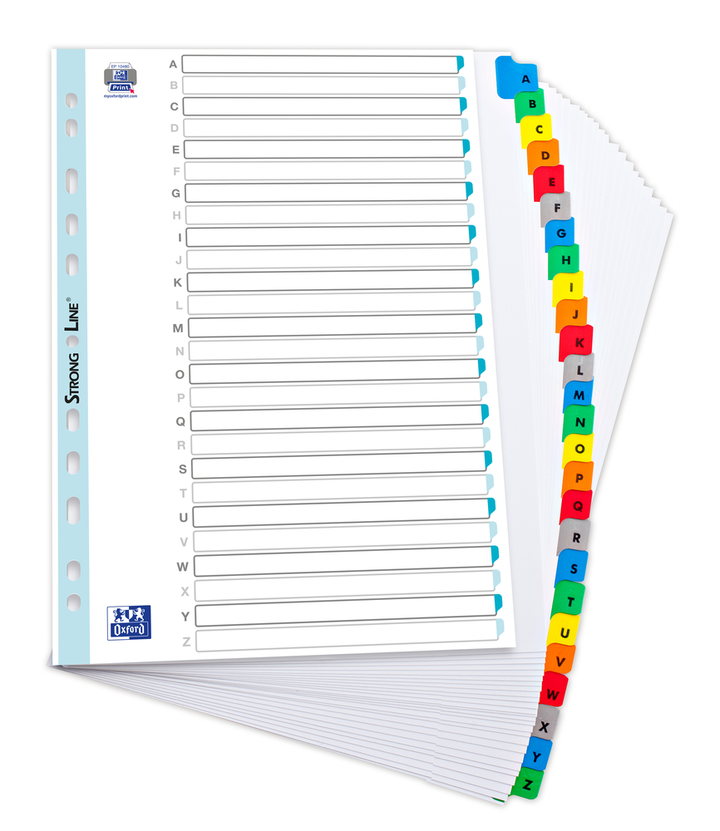 Intercalaires a4+ alpha r/v mylar 26touch